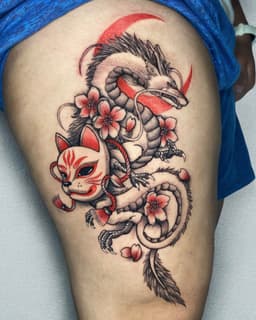 Hero background image Tattoo dragon